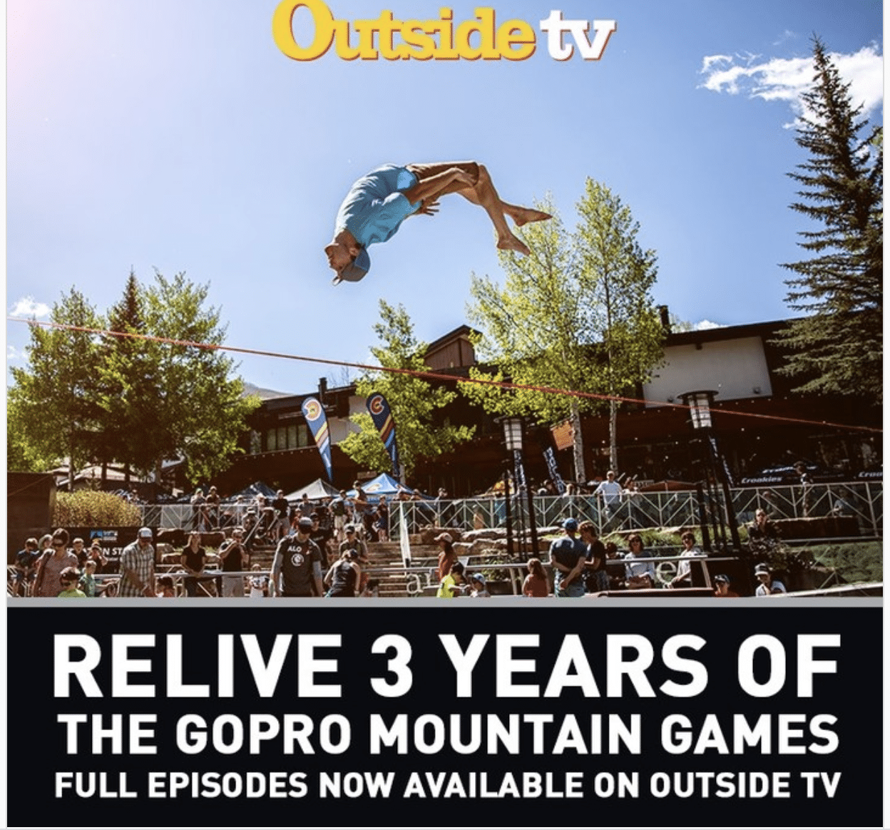 Virtual Vail events: 3 years of the GoPro Mountain Games, stay connected.