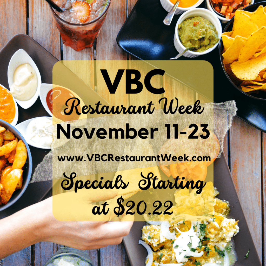 Vbc restaurant week november 11 - 23.