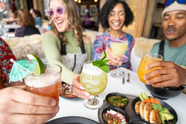 friends having drinks at Avanti FandB